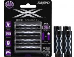 三洋 SANYO 爱乐普 5号 2550mAh充电电池4粒装 新蛋网价格99，送电池盒！