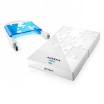 A-DATA威刚 HV610 500GB 白+藍 USB3.0移动硬盘 易迅网华东319包邮