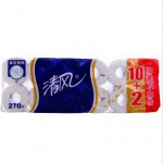 清风 3层卷纸 270段 12卷套装 易迅网上海仓18.9
