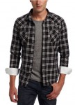 胖纸福利：迪赛 Diesel 男士纯棉长袖格子休闲衬衫，美国Amazon折后最低 $40，海淘到手约￥299