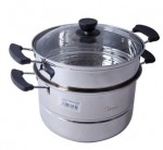 美的 Midea GZ26E2 磁火通用复合底双层蒸锅（26cm） 亚马逊中国“Z秒杀”价格99包邮