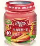 亨氏 三段牛肉胡萝卜泥（113g*12罐） 亚马逊中国“Z秒杀”价格65包邮