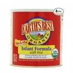 Earth's Best Organic一段婴儿奶粉 23.2盎司*四罐 美国Amazon售价$110(海淘到手约￥900)