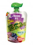 亨氏 蔬乐2+2果汁泥（苹果+蓝莓+紫胡萝卜+紫薯） 120g*24袋/箱 京东商城价格106包邮（用劵立减20，送20元京劵，<font color=#ff6600>折合66元/箱</font>）