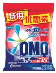 奥妙（OMO）净蓝全效洗衣粉 2.7kg 易迅网武汉仓20.8（购4件满68-12，实付71.2，<font color=#ff6600>折合17.8元/袋</font>）