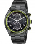 西铁城 Citizen CA0435-51E 男士离子电镀不锈钢光动能石英腕表，美国Amazon $199.13，海淘到手约￥1285，国内报价￥1900+