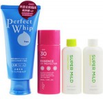 资生堂（SHISEIDO ）洗颜专科优惠装（洁面乳120g+防晒乳液50ml+洗发露迷你装50ml*2瓶）京东商城价格70包邮 