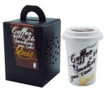 乐扣乐扣(LOCK&LOCK) HOS882 趣味陶瓷杯/咖啡杯（咖啡色） 225ml 当当网价格29.9