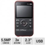 三星 Samsung HMX-W300RN 便携摄像机 官翻版（<font color=#ff6600>1080P/防水/防摔</font>），美国Amazon $53.99，海淘到手约￥428