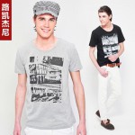 路凯杰尼 Luck Journey 男士 短袖T恤 天猫VIP价格15.08包邮