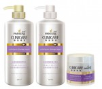 潘婷（PANTENE）Clinicare 修护染烫损伤优惠装（洗发水600ml+护发素600ml+润发膜150ml）京东商城价格105包邮（满99-30，<font color=#ff6600>实付75</font>）