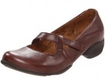 暇步士 Hush Puppies 女士真皮绑带休闲鞋，美国Amazon折后最低 $20，海淘到手约￥199