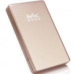 朗科 (Netac) K206 全金属移动硬盘 2.5英寸 USB3.0 1TB 香槟色 京东商城价格469包邮
