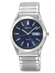 精工 Seiko SNE057 男士不锈钢光动能石英腕表，美国Amazon $77.5，海淘到手约￥530