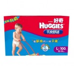 好奇 HUGGIES 干爽舒适第二代纸尿裤 L100片 苏宁易购价格132包邮