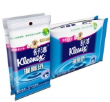 舒洁（Kleenex） 湿厕纸组合装100片(40片*2包+10片*2包) 京东商城价格19.9（购两件，满39包邮）
