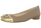 玖熙 Nine West 女士真皮平跟鞋，美国Amazon折后最低 $19.99，海淘到手约￥198