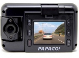 PAPAGO  GOsafe100 隐形机折叠式行车记录仪（黑色款/赠8G卡） 京东商城价格469包邮