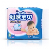 妈咪宝贝 瞬吸干爽纸尿裤 S/女/100片 当当网92