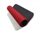 力九和 条纹厨房垫（45x120cm/暗红色） 京东商城价格39包邮