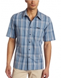 Calvin Klein 男士棉质格子短袖衬衫，美国Amazon折后最低 $31.68，海淘到手约￥245