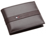 汤米·希尔费格 Tommy Hilfiger 男士牛皮两折钱包，美国Amazon折后 $15