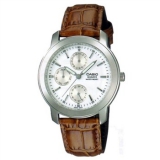 CASIO 卡西欧 真皮带超薄指针男表 MTP-1192E-7A 京东199包邮
