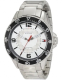 <font color=#ff6600>仅剩一块现货</font>！汤米·希尔费格 Tommy Hilfiger 1790838 男士不锈钢石英腕表，美国Amazon $77.95，海淘到手约￥529