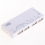 川宇（KAWAU）H208  集线器 (4接口USB/白色) 易迅网上海仓/深圳仓/重庆仓价格9.9