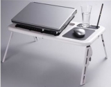 易得宝（E-table） LD-09 黑白色 笔记本电脑桌 易迅网北京/深圳仓价格79包邮
