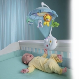 Fisher Price 费雪 可爱动物两用声光床铃N8849 亚马逊中国239.5包邮
