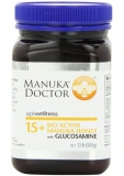 新西兰 百益康 BioActive Manuka Doctor 15+蜂蜜 500g/瓶，美国Amazon $21.89，到手约￥209 