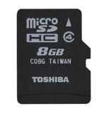 东芝(TOSHIBA) MicroSDHC（TF）存储卡 (Class4/ 8G) 易迅网北京仓价格29.9包邮