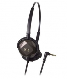 铁三角(audio-technica ) ATH-FW33BW  宝石造型携带式耳机 (棕色) 苏宁易购价格114.5包邮 