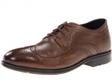 乐步 Rockport 男士棕色真皮皮鞋，美国Amazon折后最低 $56.86，海淘到手约￥424