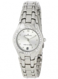 Anne Klein 10-6927SVSV 女士施华洛世奇水晶腕表，美国Amazon $52.5，海淘到手约￥370