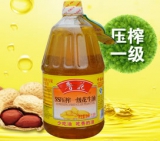 鲁花 5S压榨一级花生油 1.8L*8桶 京东商城价格254包邮（限帝都）