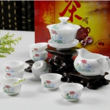 荷花功夫茶具套装 淘宝网17.79包邮