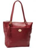 汤米·希尔费格 Tommy Hilfiger 女士真皮手提包，美国Amazon三色折后最低 $77.94，海淘到手约￥578