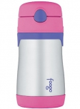 膳魔师 Thermos 10oz约300ml 不锈钢保温吸管杯，美国Amazon $11.46