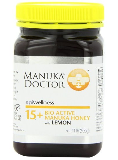 新西兰百益康bioactivemanukadoctor15柠檬蜂蜜500g瓶美国amazon2691