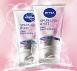 妮维雅 NIVEA 晶纯皙白泡沫洁面乳 100g*2支 京东商城价格19