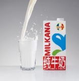 百吉福 MILKANA 全脂牛奶 1L*12盒 京东商城价格100包邮