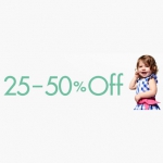 好消息：目前美国Amazon有宝宝服饰促销，<font color=#94000c>全场5-7.5折</font>！