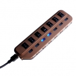 现代 HYUNDAI HY-HB608 高速USB 7接口集线器 京东商城价格49包邮