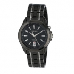 精工 Seiko SNQ121 男士个性灰黑色不锈钢石英腕表，美国Amazon $111.45，海淘到手约￥734