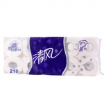 清风 卷筒卫生纸 3层210段*10卷  一号店价格9.9（<font color=#94000c>限华南</font>）