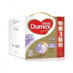 多美滋（Dumex）金装优阶3段幼儿配方奶粉1200克  京东商城价格168包邮（限购1件）