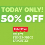 好消息：目前美国Amazon有费雪 Fisher Price玩具专场，<font color=#94000c>限时5折（价格$9.99起）</font>