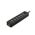 双诺 H10   7接口HUB 集线器(USB2.0/带保护开关） 京东商城价格19元